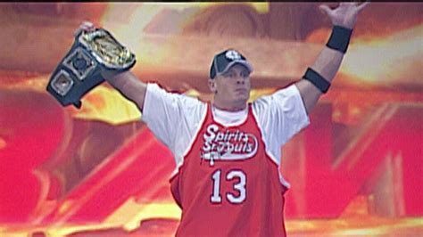 John Cena gets drafted to Raw: Raw, June 6, 2005 .